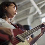 Erika Takagi at downtown rehearsal